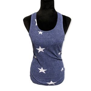 US Vintage Star Ribbed tank size large